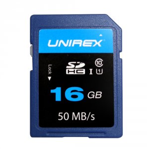 Unirex USS-165 Unirex Sdhc Card 16gb Class 10 (uhs-1) Memory Card