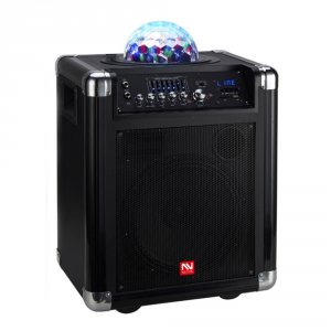 Nutek TS-20110B-1 Bluetooth Portable Powered Sound System With Recharg