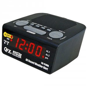 Quantum CR91-NOA Qfx All Hazard Weather Alert Radio