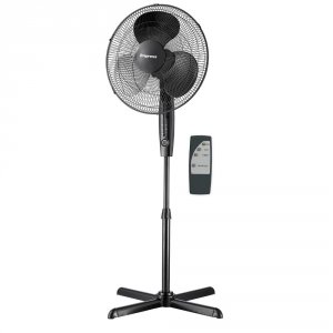 Impress IM-749B 16 Inch Pedestal Fan With Remote Control And Timer- Bl