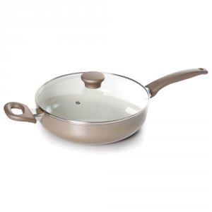 Oster 88972.02 Wennington 3.5 Quart Aluminum Saute Pan With Lid