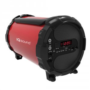 Supersonic IQ-1428BT-RED 6.5 In. Bluetooth Active Hifi Portable Speake