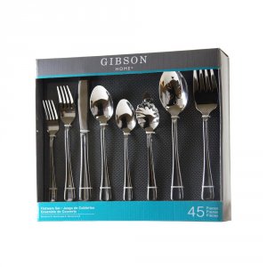 Gibson 91455.45 Home 45 Piece Flatware Set