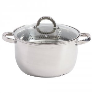 Oster 111922.03 Sangerfield 6 Quart Stainless Steel Casserole With Ste