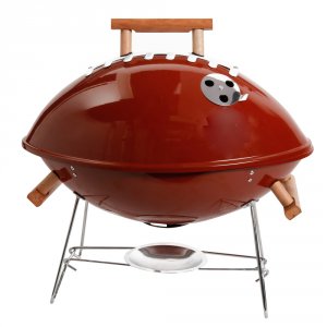 Gibson 107189.01 Home Football Bbq 18 Grill In Brown