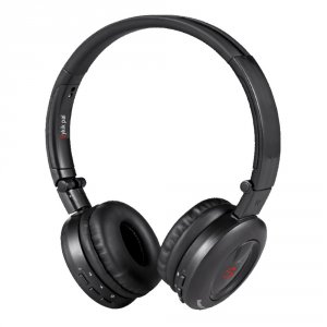 Sykik HP0201BK Bluetooth Stereo Headphone - Built Microphone Supports 