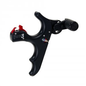 T.r.u. TFG3-BK Tru Ball Fang Release 3-3 Finger Black