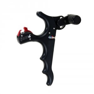 T.r.u. TFG4-BK Tru Ball Fang Release 4-4 Finger Black