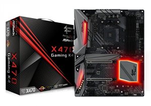 Asrock X470 GAMING K4 Motherboard X470 Gaming K4 Amd Am4 X470 Max.64gb