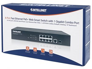 Intellinet 561358 Provides Power And Data Connection For Up To Eight P