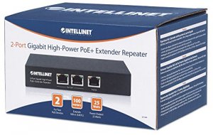 Intellinet 561266 Ieee 802.3ataf Compliant Range Extender, 100 M (328 