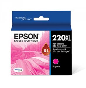 Original Epson T220XL320S Durabrite Ultra Magenta Ink Lg