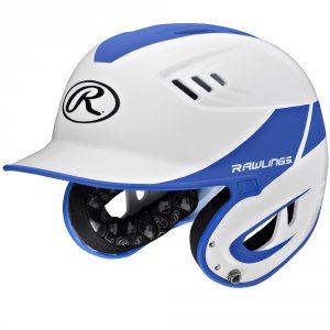 Rawlings R16H2S-W/MR Velo Series Senior 2-tone Home Batting Helmet-blu