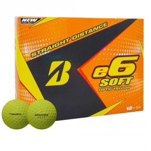 Bridgestone 6SYX6D 2017 E6 Soft Golf Balls - Dozen Yellow