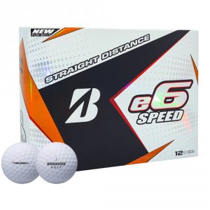 Bridgestone 6FWX6D 2017 E6 Speed Golf Balls - Dozen White