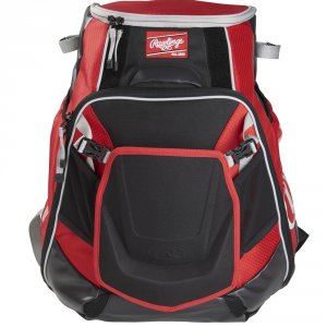 Rawlings VELOBK-S Velo Backpack - Scarlet