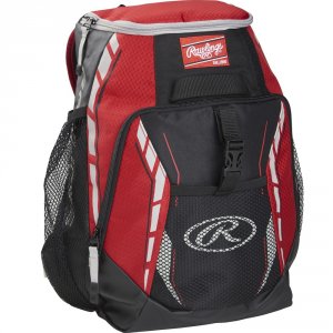 Rawlings R400-S Players Backpack - Scarlet