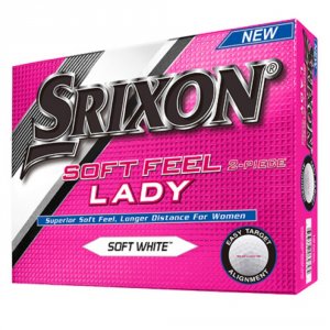 Srixon 10237770 Soft Feel Lady Golf Ball Soft White-dozen