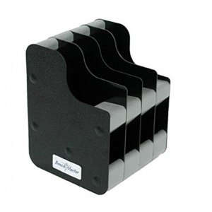 Benchmaster BMWRCCP4 Four Gun Conceal Carry Pistol Rack Wmag Storage