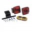 Optronics TL9RK Submersible Trailer Light Kit; Under 80in