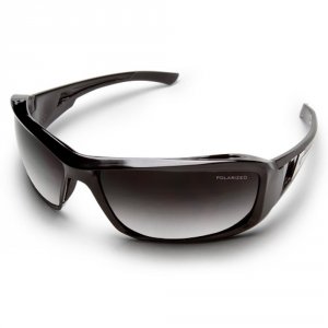 Edge TXBG216 Brazeau Black Frame Polarized Gradient Lens