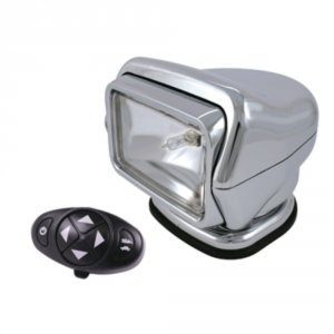 Golight 3106 Stryker Searchlight 12v Wwireless Dash Remote - Chrome