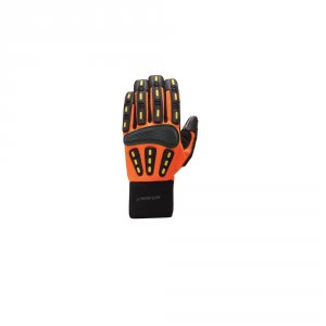 Seirus 8182.1.4183 Hws Workman Gripper Glove Men Hi-vis Orange - Mediu