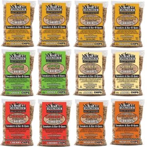 Smokehouse 9791-000-0000 Smokehouse Assorted Wood Flavored Chips 12 Pa