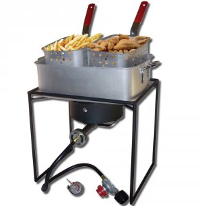 King 1618 -16in Rectangular Cooker With Pan Package