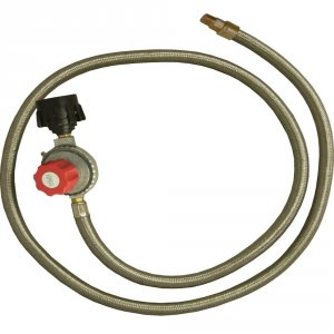 King 30502 -hp Regulator And Ss Hose-female Flare End