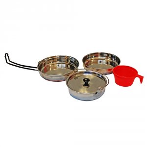 Alpine AMGMKSET Stainless Steel Mess Kit