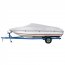 Dallas BC1301E Reflective Polyester Boat Cover E - 20-22 V-hull Runabo