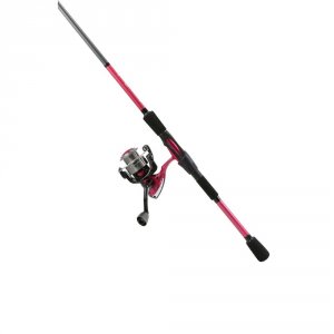 Okuma CH-602M-25RS Chameleon Spinning Combo 6 Medium Action Raspberry