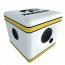 Rainmaker GQ1602 Iowa Hawkeyes Bluetooth Speaker Ottoman-whiteblk