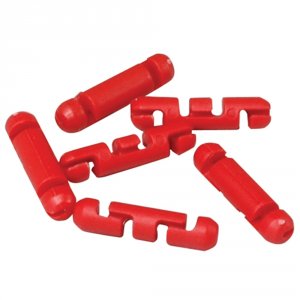 Scotty 2008-24 Scotty Stopper Beads For Braided Line Red 24pk