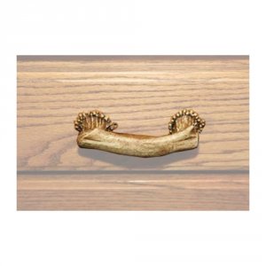 Rivers 655 4in Antler Drawer Pull