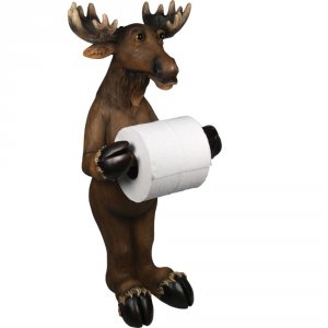 Rivers 805 Moose Standing Toilet Paper Holder