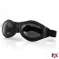 Bobster BA001 Bugeye Goggle Blk Frame Smoked Lens