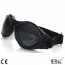 Bobster BA2C31AC Bugeye 2 Interchange Goggle Black Frame 3 Lenses