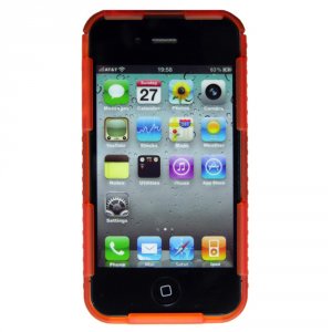 Niteize CNT-IP4-19TC Nite Ize Connect Case Translucent Orange