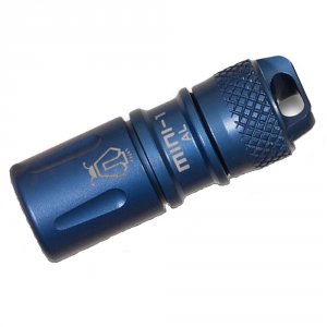 Jetbeam MINI-AL-BLUE Mini-al Keychain Flashlight Blue Aluminum