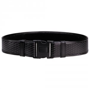 Bianchi 22125 Duty Belt Basket Weave Black Finish Medium 34-40