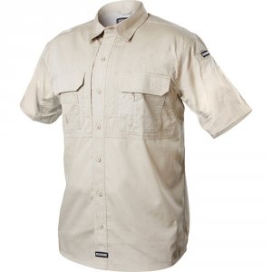 Blackhawk TS02SNSM Tactical Pursuit Short Sleeve Shirt Stone Small