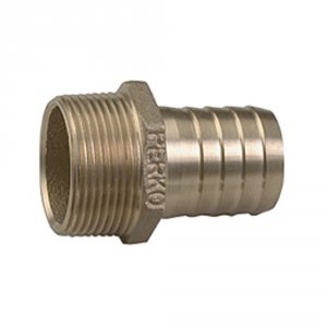 Perko 0076DP4PLB 12 Pipe To Hose Adapter Straight Bronze Made In The U