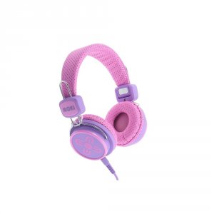 Moki ACCHPKSPP Kid Safe Volume Limited Headphones Pink Purple