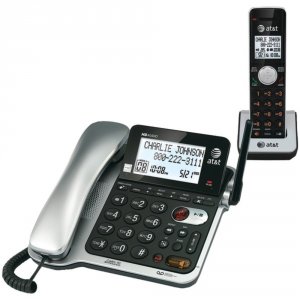 At CL84102 Att(r)  Cordedcordless Phone System With Answer, Caller Idc