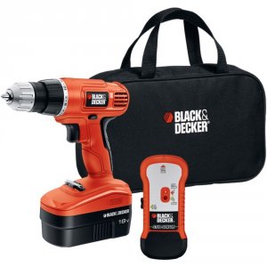 Black GCO18SFB Black+decker(tm)  18-volt Cordless Drill  Stud Sensor K