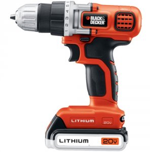 Black LDX120C Black+decker(tm)  20-volt Max Cordless Lithium Drilldriv