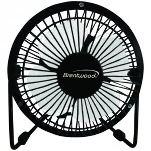 Brentwood F-4BK Kool Zone F-4bk 4 Desk Fan