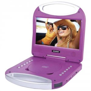 Sylvania SDVD1052-PURPLE (r) Sdvd1052-purple 10 Portable Dvd Player Wi